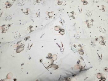 „Peliukai“ vaikiška drobės patalynė