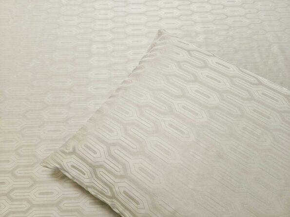 „Vanilinis ažūras“ žakardinio satino patalynė